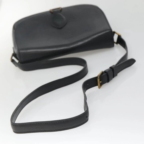 LOUIS VUITTON Epi Saint Cloud GM Shoulder Bag Black Noir - Picture 5 of 15